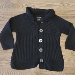 Black cartigan 4T